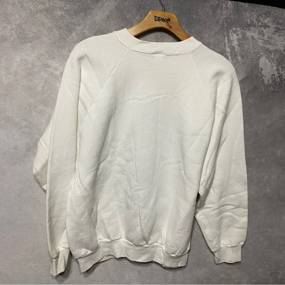 VINTAGE NFL DALLAS COWBOYS SWEATSHIRT SIZE LARGE MADE IN USA White Cotton Poly - Picture 12 of 13